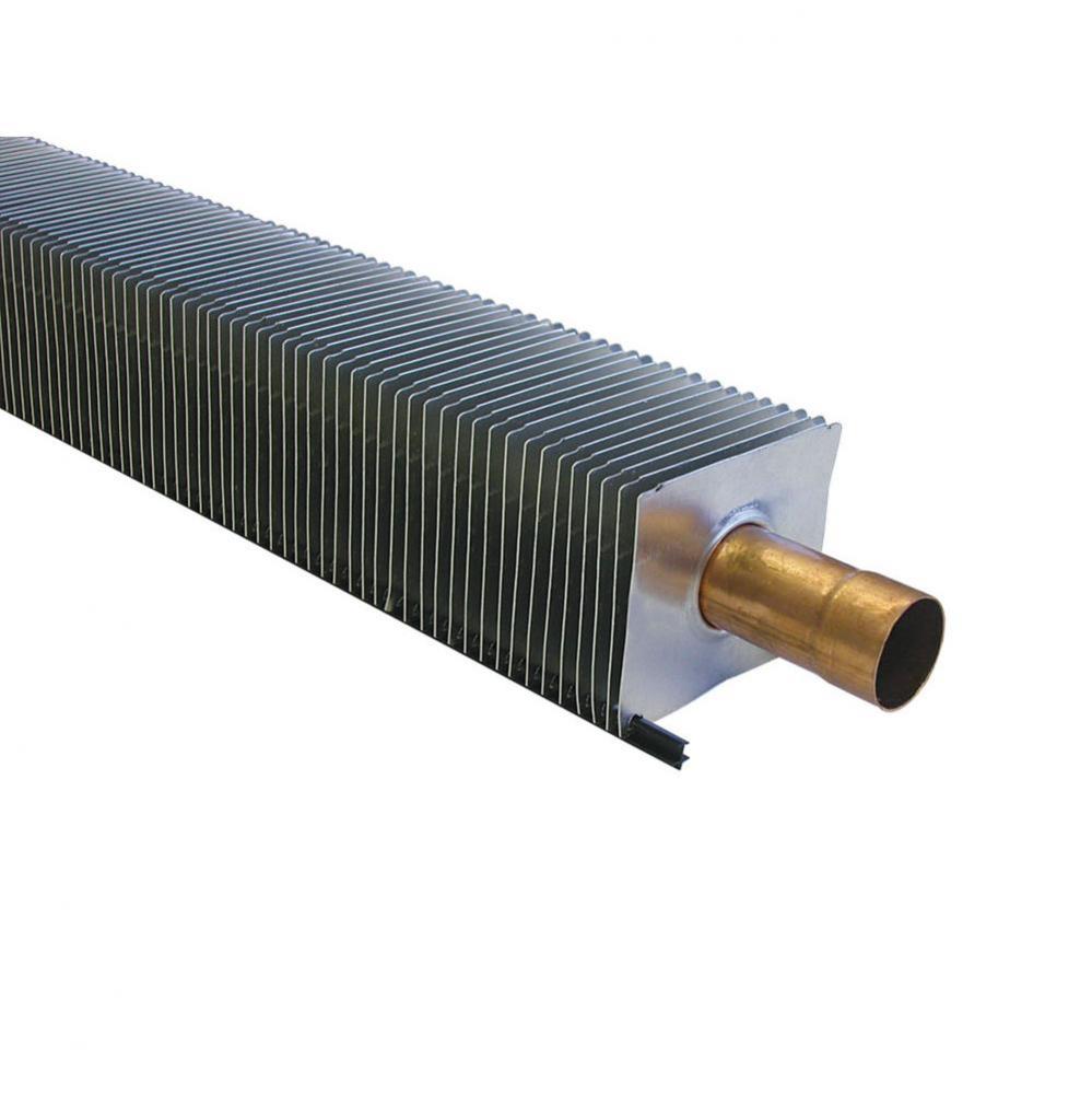 7'' 1'' Copper Tube W/2-3/4''X3-1/4'' Aluminum Fins